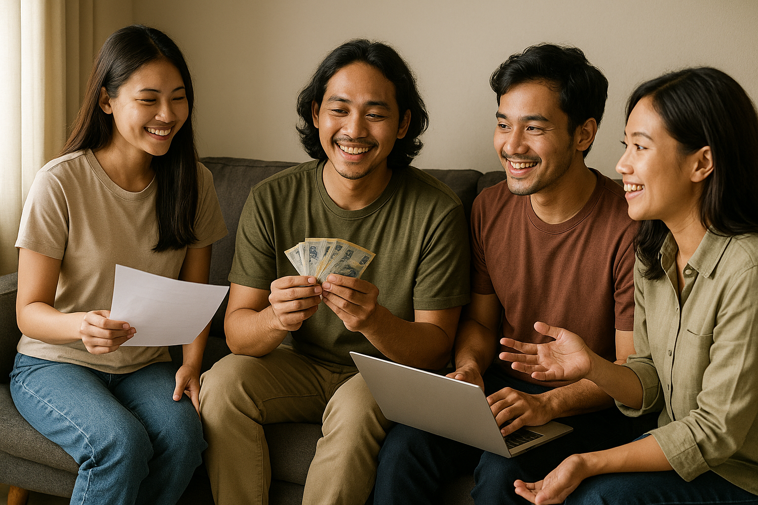 Cara Membagi Biaya Sewa Rumah Kontrakan Bersama Teman-Teman Anda - PlatformKita
