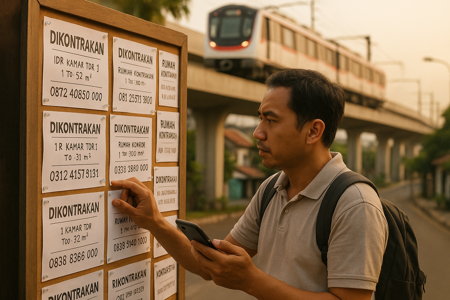Daftar Kontrakan Murah yang Dekat dengan Fasilitas LRT Jakarta - PlatformKita