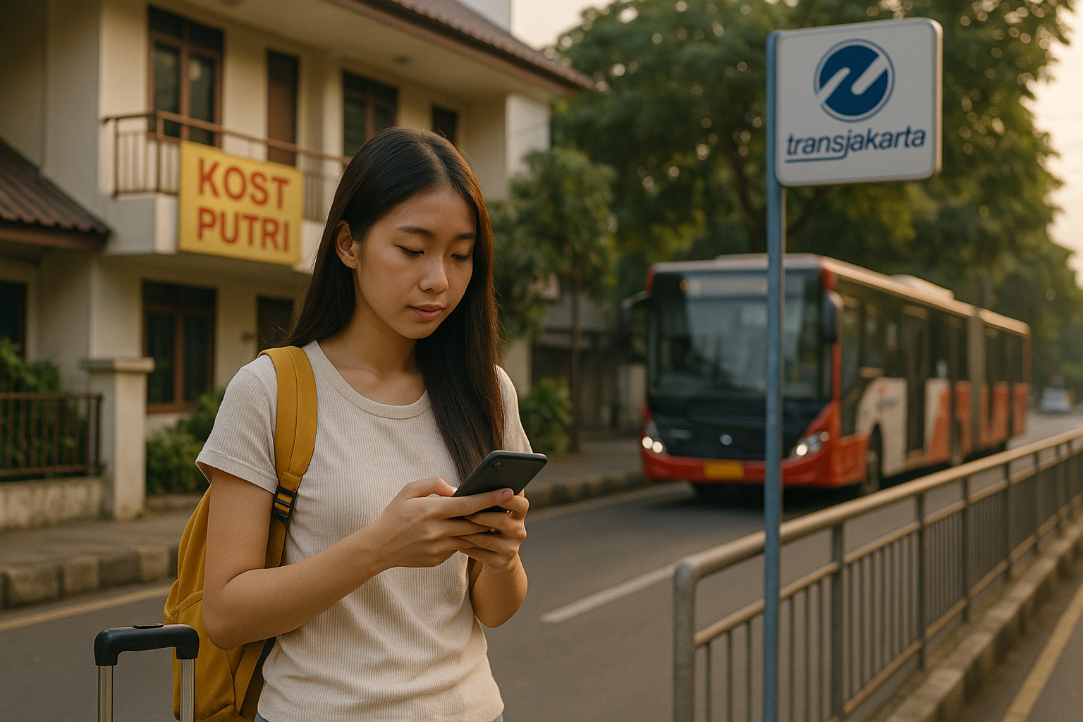 Cara Efektif Cari Kost Putri Terdekat yang Dekat Halte Transjakarta - PlatformKita