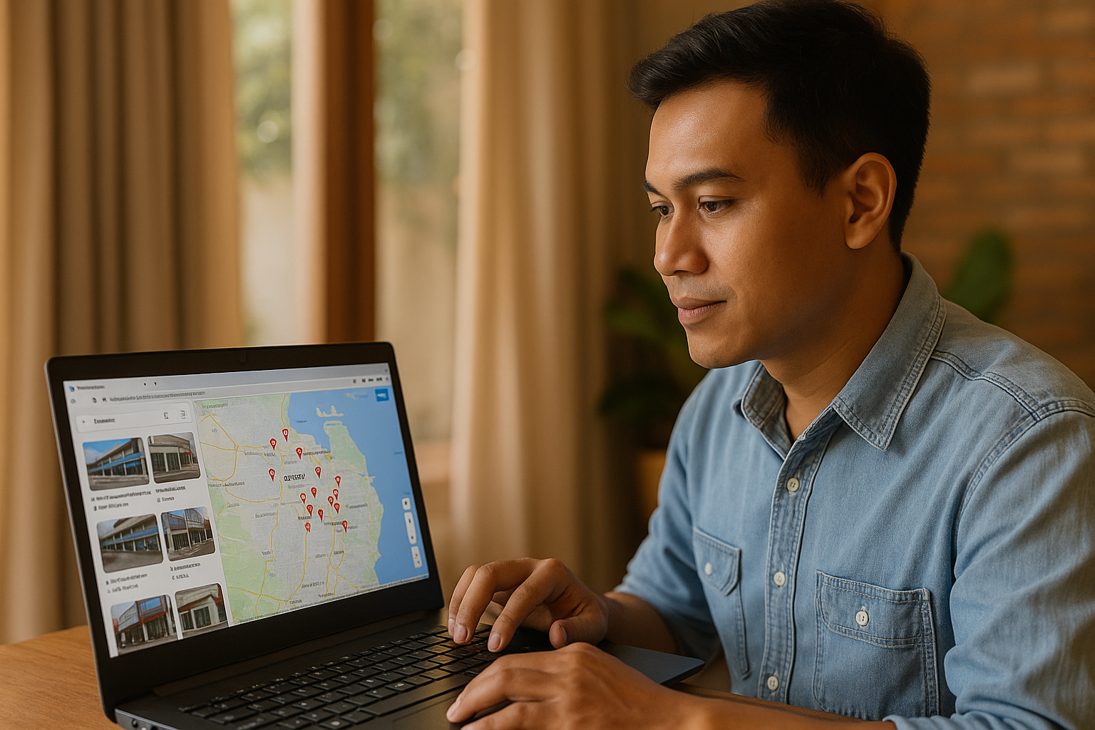 Cara Menemukan Ruko Sewa untuk Usaha yang Ramai di Google Maps Surabaya