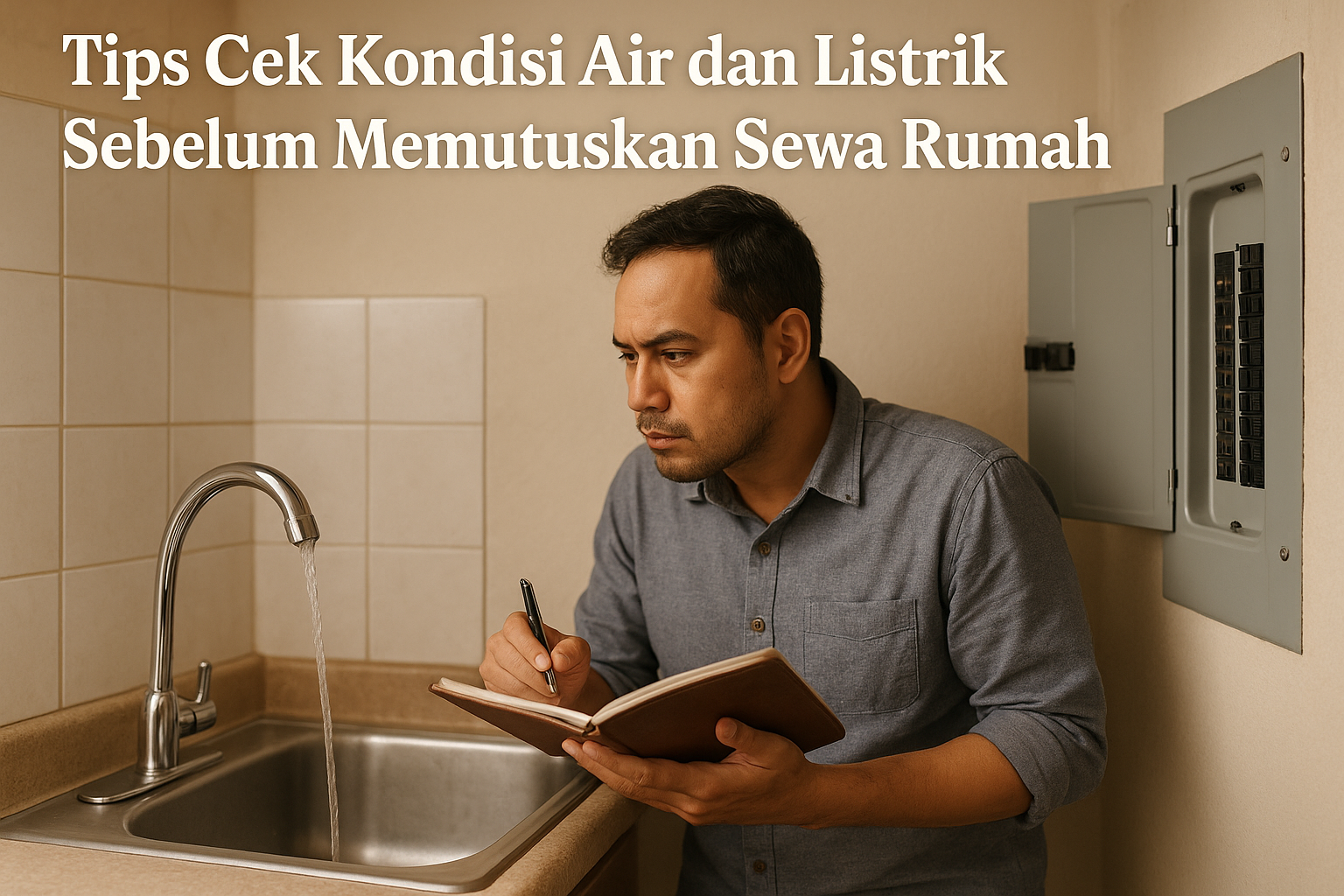 Tips Cek Kondisi Air dan Listrik Sebelum Memutuskan Sewa Rumah