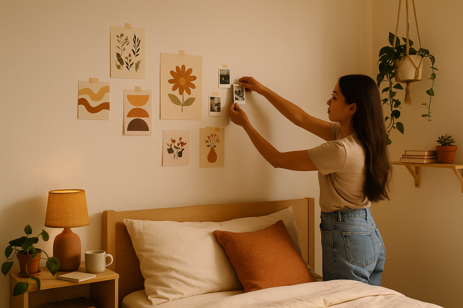 Tips Menghias Dinding Kamar Kost Tanpa Paku Agar Tidak Didenda Pemilik - PlatformKita