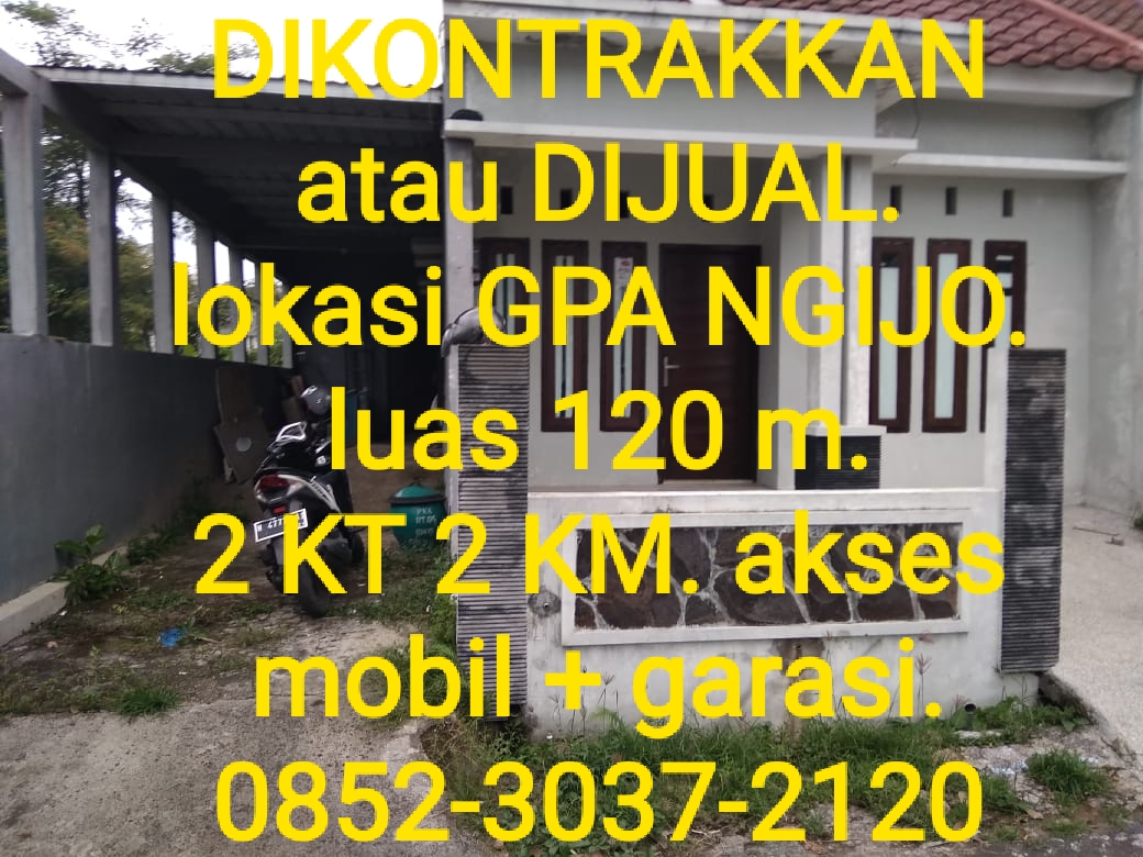 Jual rumah — kontrakan di malang