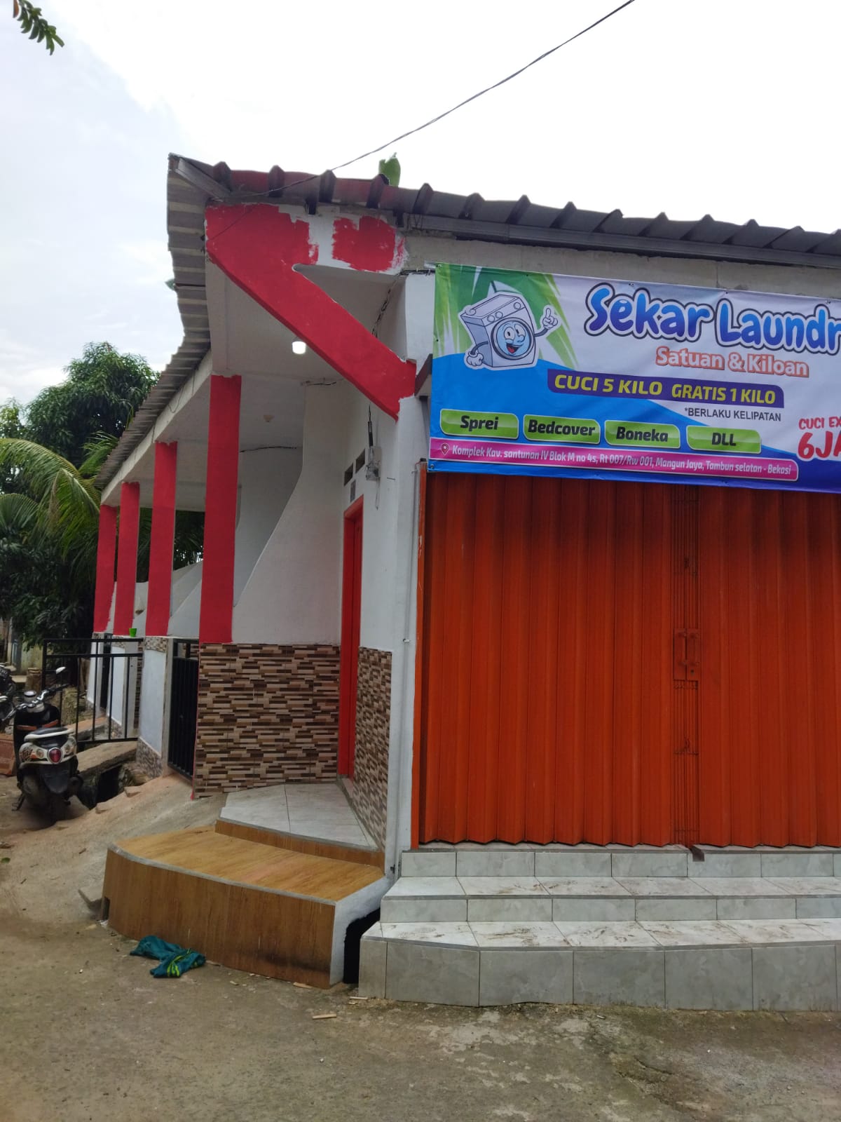 Kontrakan Hj Suryadi 3 PAPANMAS TAMBUN SELATAN — kontrakan di bekasi