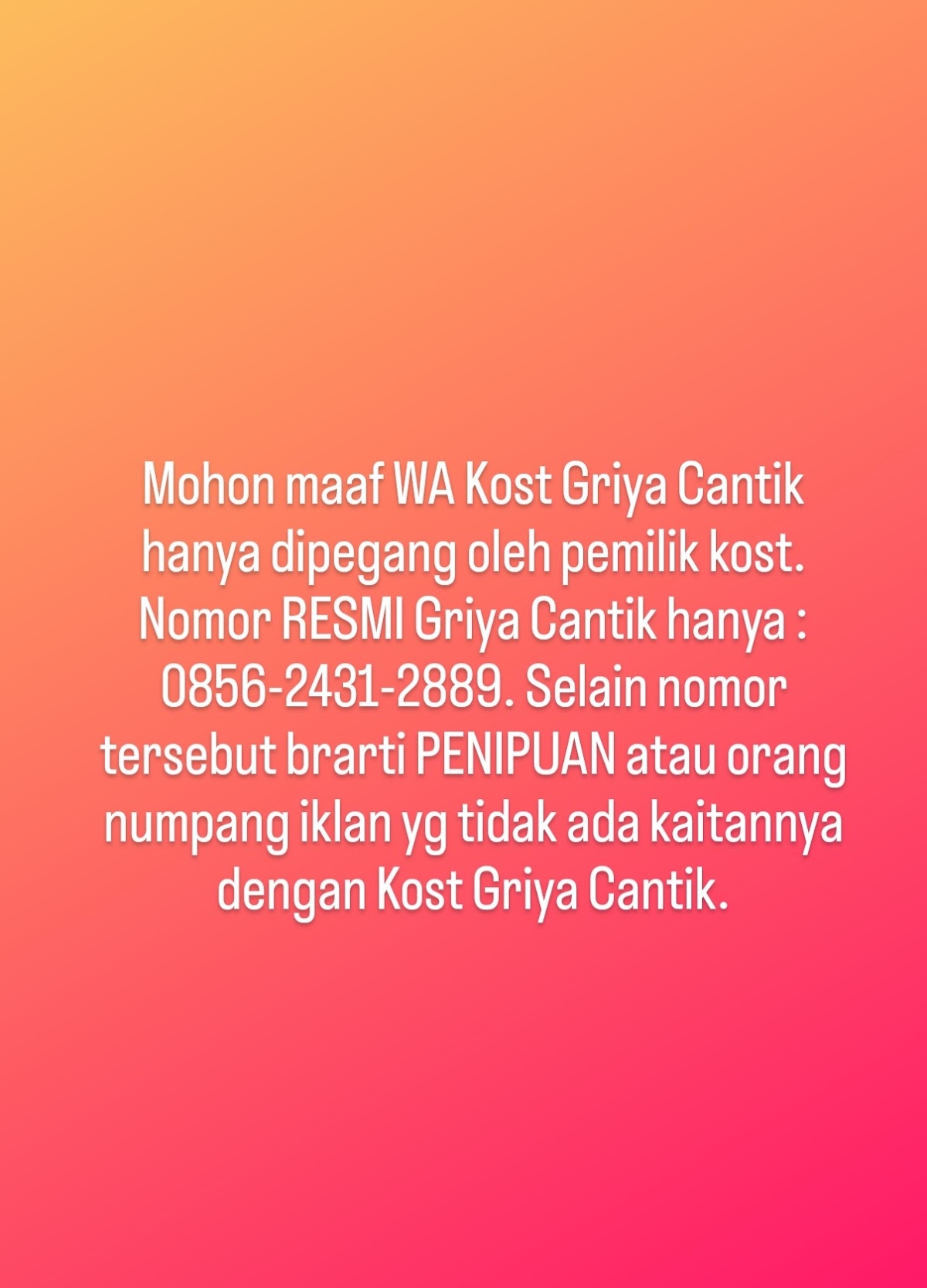Properti sewa Indonesia