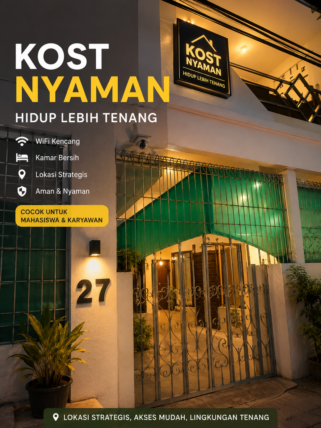 Kost Putra "DATUK" — kos di surabaya