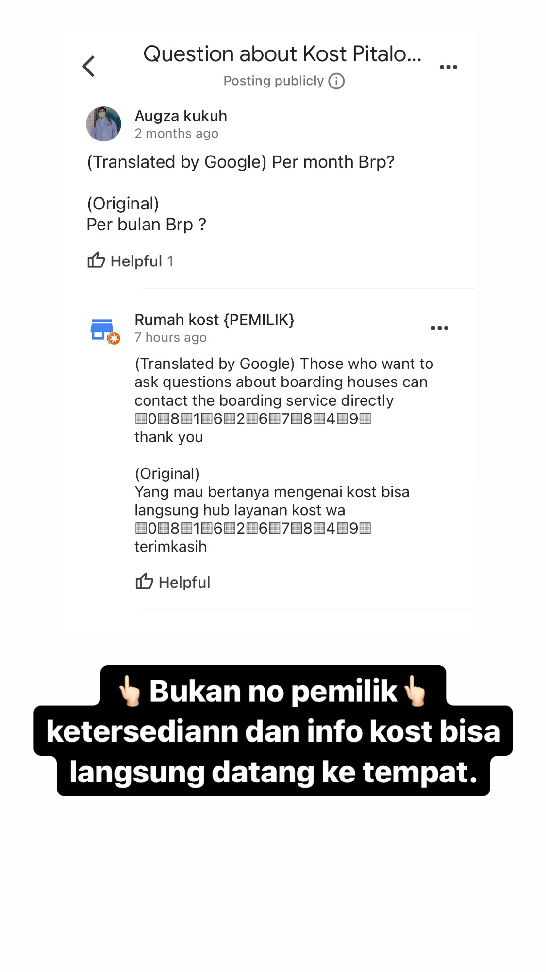 Properti sewa Indonesia
