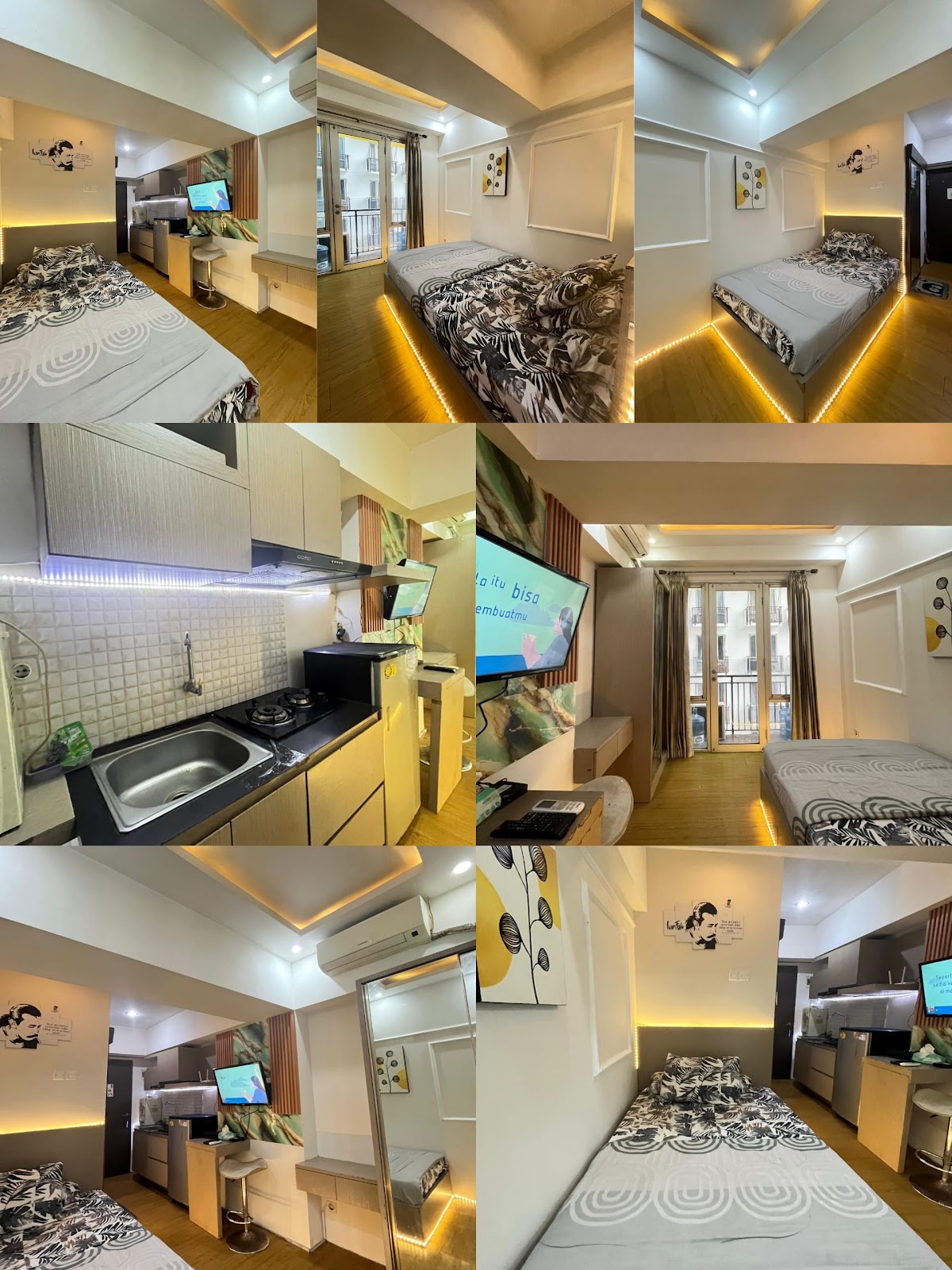Apartemen jardin cihampelas by Alegria Room